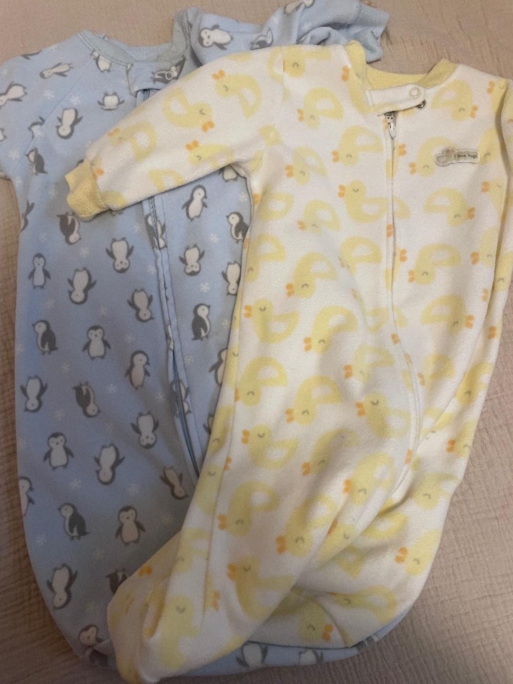 Fleece sleepers